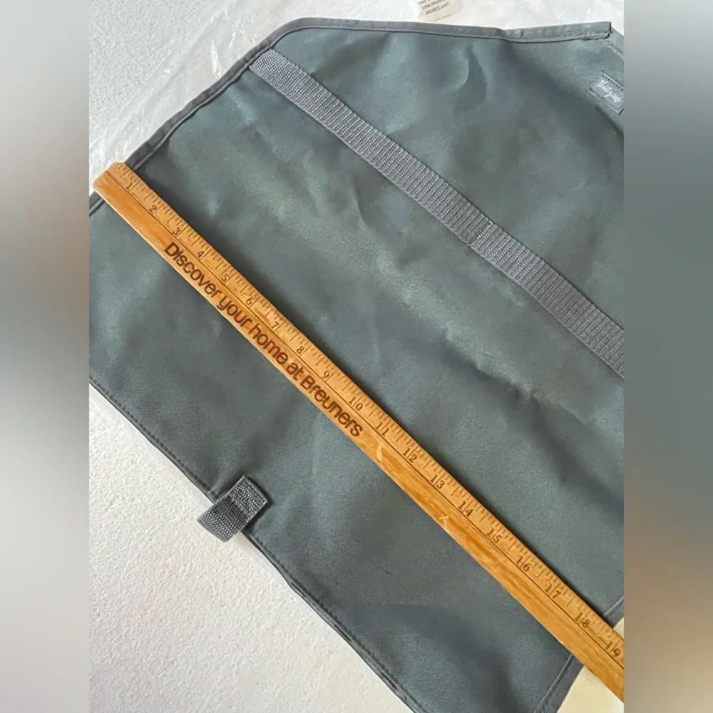 Thirty One Hang It Up Pocket 215A Charcoal Links Zippered Pocket NEW